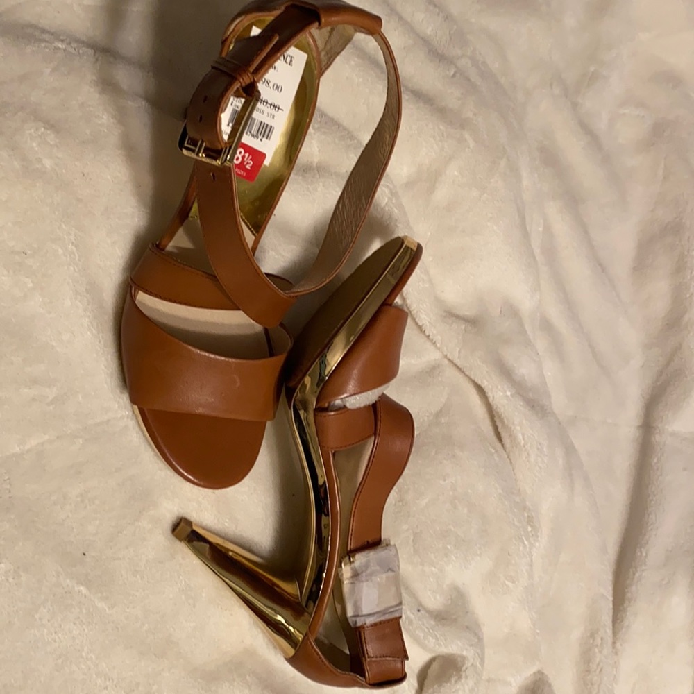 Michael Kors tan sandals